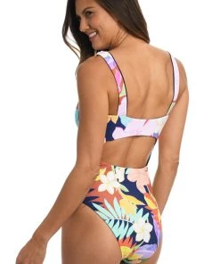 Citrus In The Tropics Reversible Tank One Piece One-Piece
