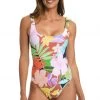 Citrus In The Tropics Reversible Tank One Piece One-Piece