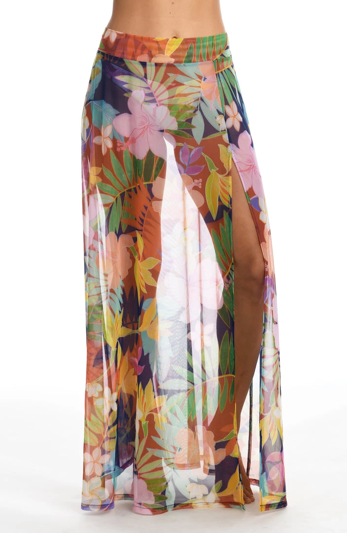 Citrus In The Tropics Maxi Skirt Bottoms