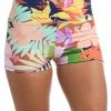 Citrus In The Tropics Reversible Mid Waist Bike Short Bottoms