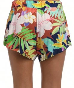 Citrus Bottoms In The Tropics Flounce Short