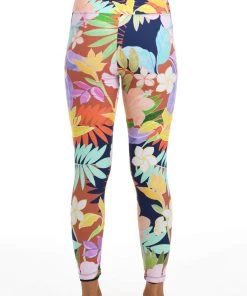Citrus In The Tropics Reversible High Waist Legging