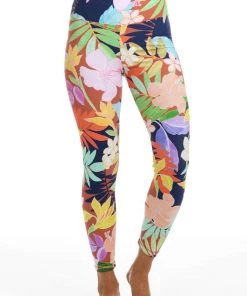 Citrus In The Tropics Reversible High Waist Legging