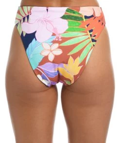Citrus Bottoms In The Tropics Reversible High Waist Bottom
