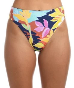 Citrus Bottoms In The Tropics Reversible High Waist Bottom