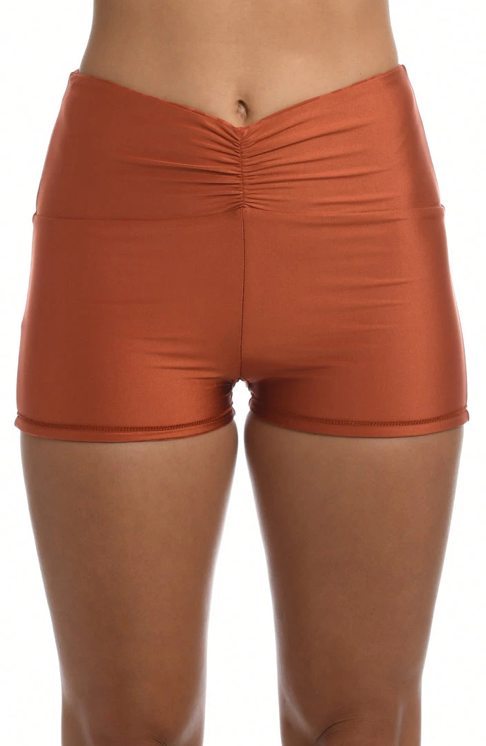 Citrus Bottoms On The Spot Reversible Mid Waist Bike Short