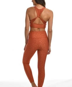 Citrus On The Spot Reversible High Waist Legging Bottoms