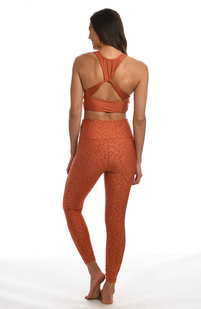 Citrus On The Spot Reversible High Waist Legging Bottoms