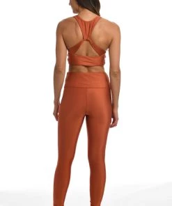 Citrus On The Spot Reversible High Waist Legging Bottoms