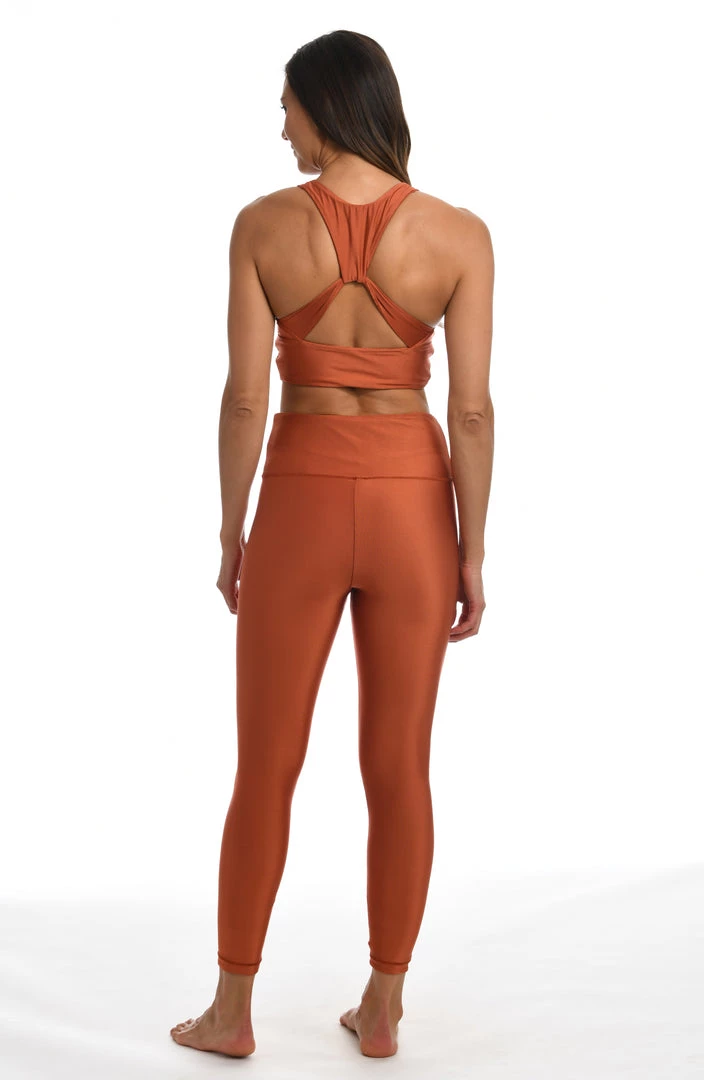 Citrus On The Spot Reversible High Waist Legging Bottoms