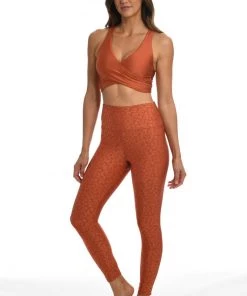 Citrus On The Spot Reversible High Waist Legging Bottoms