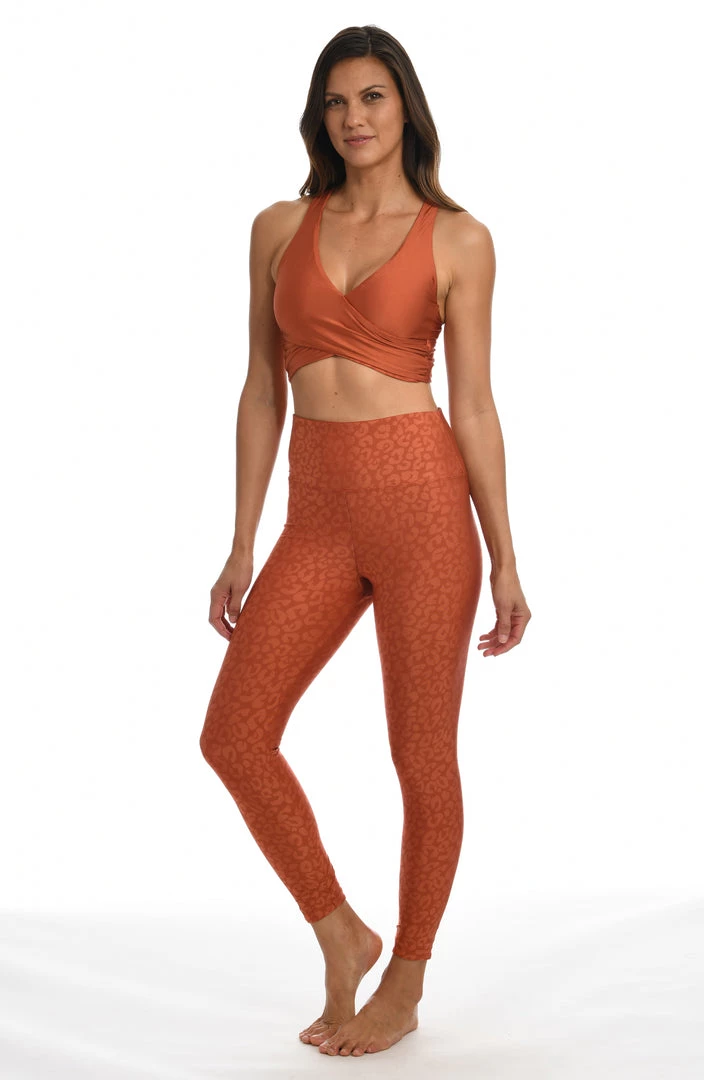 Citrus On The Spot Reversible High Waist Legging Bottoms