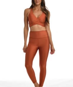 Citrus On The Spot Reversible High Waist Legging Bottoms