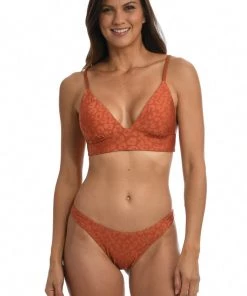 Citrus On The Spot Reversible Banded Triangle Bra Tops