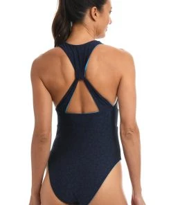 Citrus One-Piece Head In The Clouds Reversible Knotted One Piece
