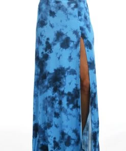 Citrus Head In The Clouds Maxi Skirt