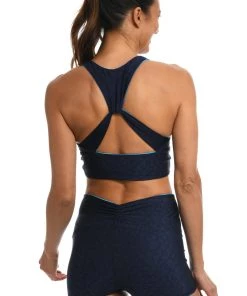 Citrus Head In The Clouds Reversible Mid Waist Bike Short Bottoms