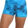 Citrus Head In The Clouds Reversible Mid Waist Bike Short Bottoms