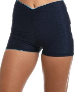 Citrus Head In The Clouds Reversible Mid Waist Bike Short Bottoms