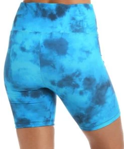 Citrus Head In The Clouds Reversible High Waist Bike Short Bottoms