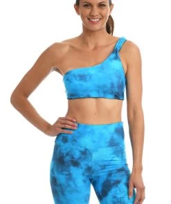 Citrus Head In The Clouds Reversible High Waist Bike Short Bottoms