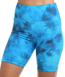 Citrus Head In The Clouds Reversible High Waist Bike Short Bottoms
