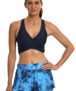 Citrus Head In The Clouds Flounce Short