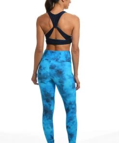 Citrus Head In The Clouds Reversible High Waist Legging Bottoms