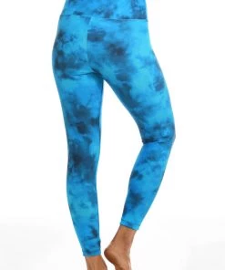 Citrus Head In The Clouds Reversible High Waist Legging Bottoms