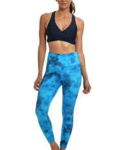 Citrus Head In The Clouds Reversible High Waist Legging Bottoms