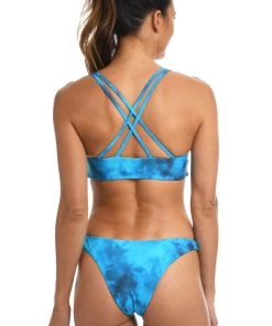 Citrus Head In The Clouds Reversible Bralette Top Tops