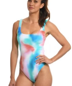 Citrus One-Piece Sunset Tide Reversible Tank One Piece