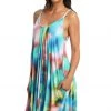 Citrus Sunset Tide Trapeze Dress Cover Ups