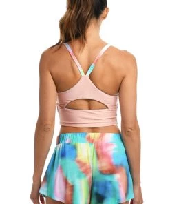 Citrus Sunset Tide Flounce Short Bottoms