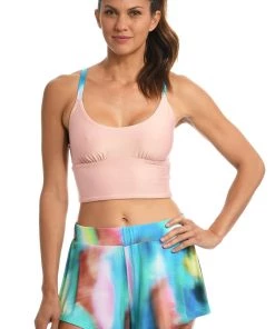 Citrus Sunset Tide Flounce Short Bottoms