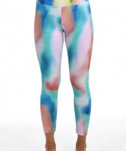 Citrus Sunset Tide Reversible High Waist Legging