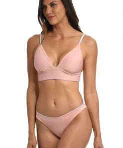 Citrus Sunset Tide Reversible Banded Triangle