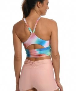 Citrus Tops Sunset Tide Reversible Bralette Midkini