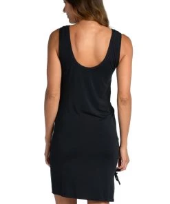 Citrus Lounge Around Jersey Over-The-Shoulder Midi Dress Cover Ups