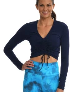 Citrus Lounge Around Jersey Adjustable Top Tops