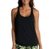 Citrus Lounge Around Jersey Scoop-Neck Tank Top