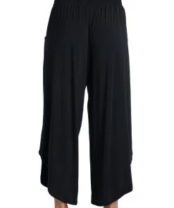 Citrus Lounge Around Jersey Draped Culottes