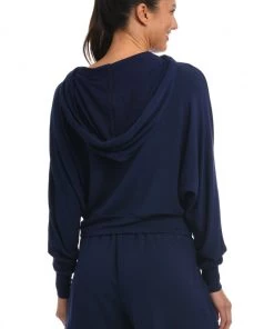 Citrus Cover Ups Cozy Knit French Terry Hoodie