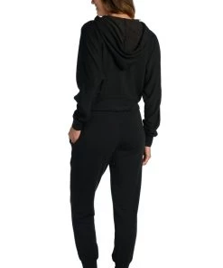 Citrus Cozy Knit French Terry Hoodie