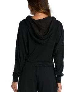 Citrus Cozy Knit French Terry Hoodie