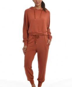 Citrus Cozy Knit Knit Joggers