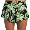 Citrus Bottoms Abstract Palm Flounce Short