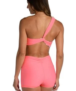 Citrus Bottoms Camo Cheetah Reversible High-Waist Bike Short