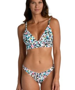 Citrus Tops Camo Cheetah Reversible Bralette Top