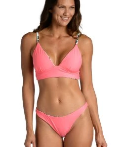 Citrus Tops Camo Cheetah Reversible Bralette Top